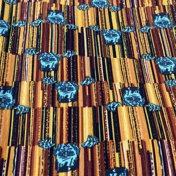 LuLaRoe Leggings Plus Size Frankenstein Monster - Picture 1 of 7